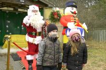 Santa at Kemptville market 2020